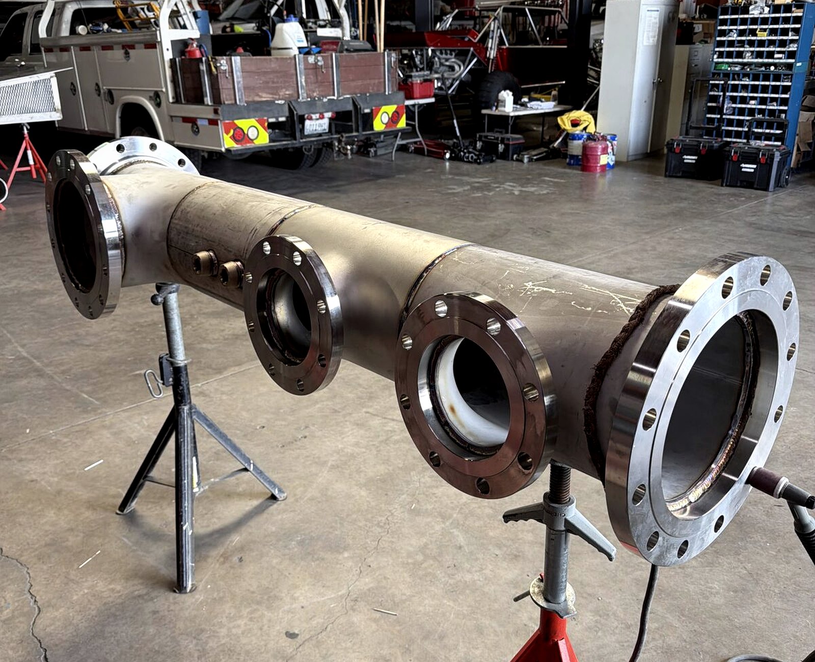Industrial process spool fabricated by Jones Certified Welding